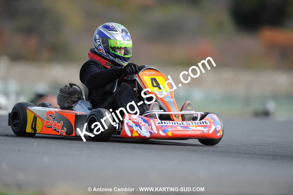 08/11/2009 : 5ème manche du Championnat du Sud 2009 à Ganges (photos Antoine Camblor) 2009 — karting