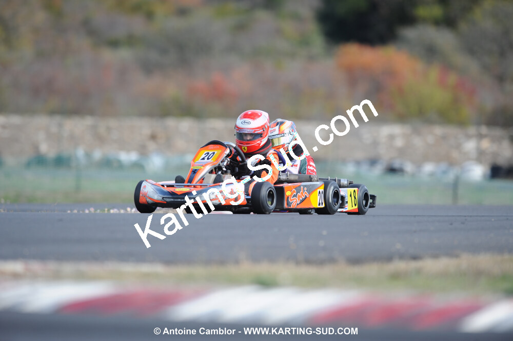 08/11/2009 : 5ème manche du Championnat du Sud 2009 à Ganges (photos Antoine Camblor) 2009 — karting