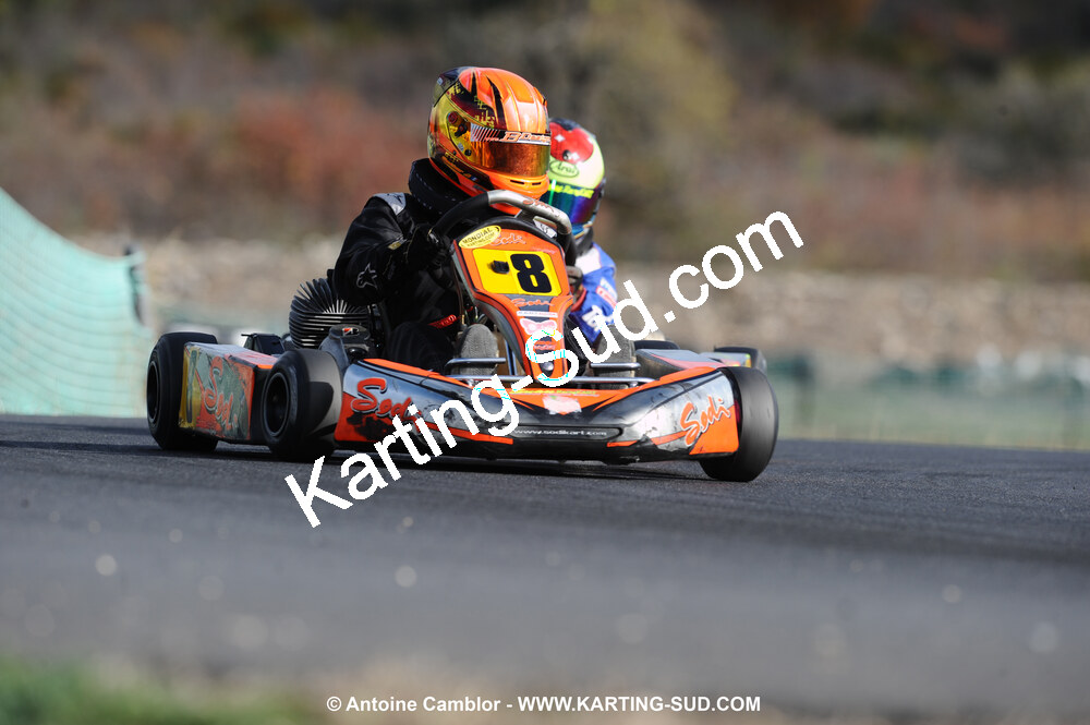 08/11/2009 : 5ème manche du Championnat du Sud 2009 à Ganges (photos Antoine Camblor) 2009 — karting