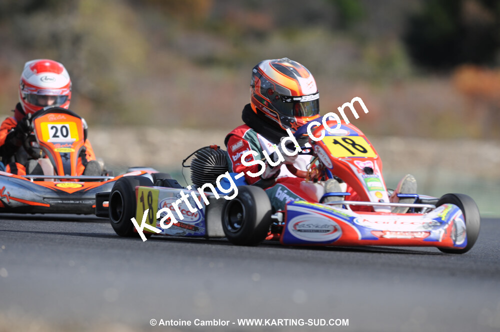 08/11/2009 : 5ème manche du Championnat du Sud 2009 à Ganges (photos Antoine Camblor) 2009 — karting