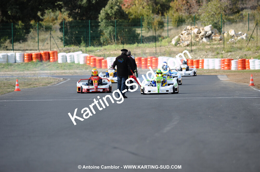 08/11/2009 : 5ème manche du Championnat du Sud 2009 à Ganges (photos Antoine Camblor) 2009 — karting