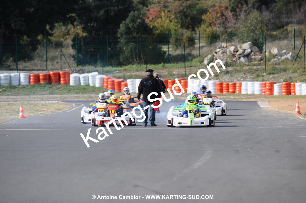 08/11/2009 : 5ème manche du Championnat du Sud 2009 à Ganges (photos Antoine Camblor) 2009 — karting