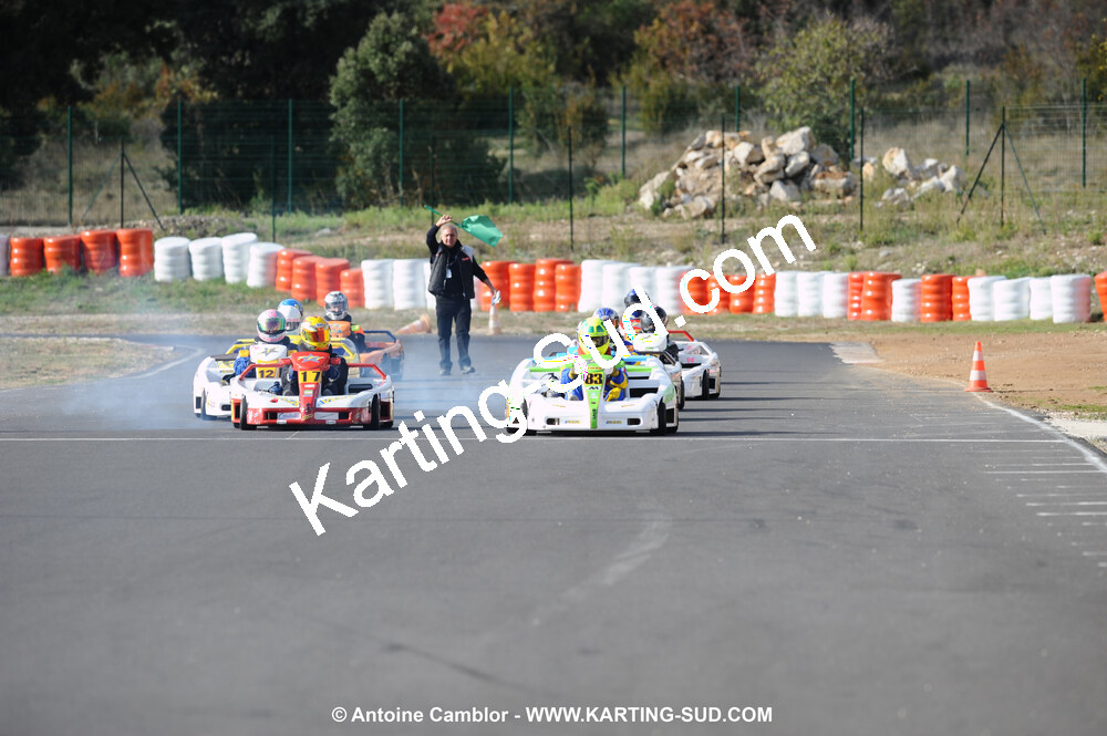 08/11/2009 : 5ème manche du Championnat du Sud 2009 à Ganges (photos Antoine Camblor) 2009 — karting