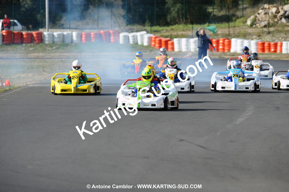 08/11/2009 : 5ème manche du Championnat du Sud 2009 à Ganges (photos Antoine Camblor) 2009 — karting