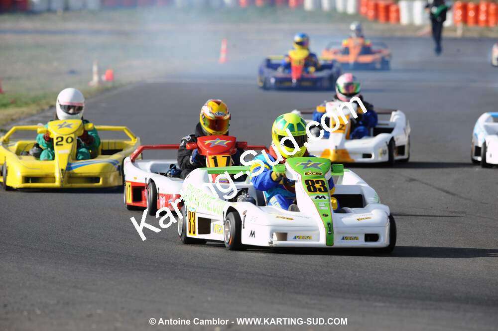 08/11/2009 : 5ème manche du Championnat du Sud 2009 à Ganges (photos Antoine Camblor) 2009 — karting