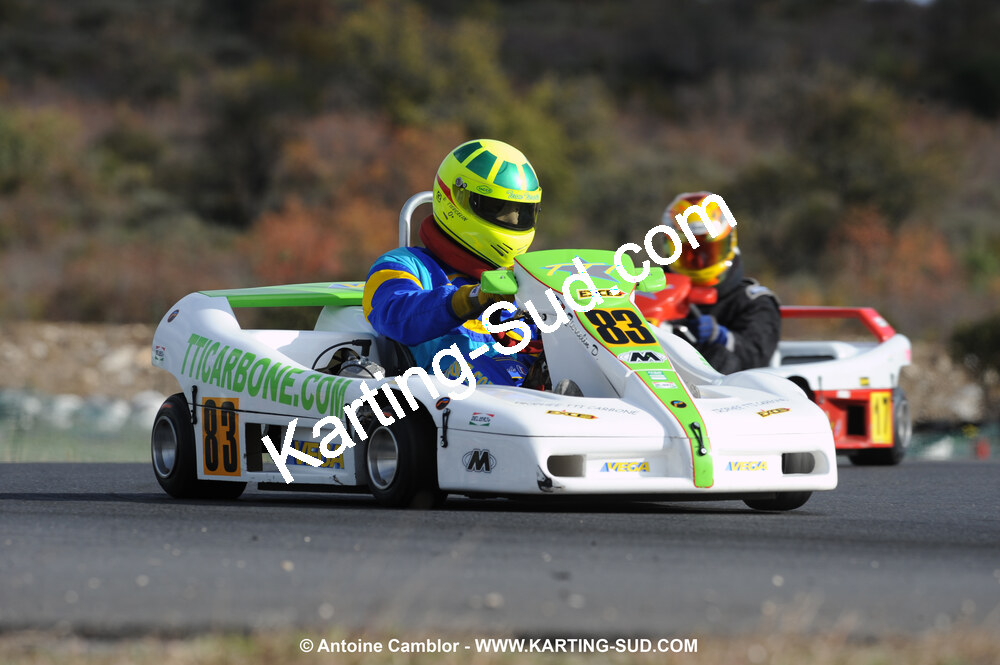 08/11/2009 : 5ème manche du Championnat du Sud 2009 à Ganges (photos Antoine Camblor) 2009 — karting
