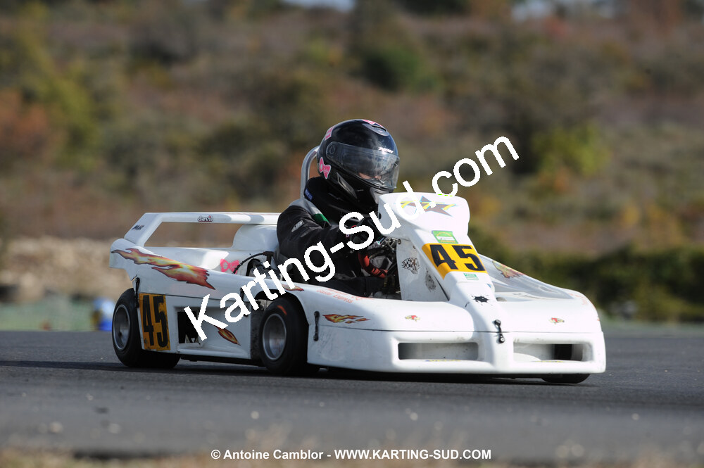 08/11/2009 : 5ème manche du Championnat du Sud 2009 à Ganges (photos Antoine Camblor) 2009 — karting