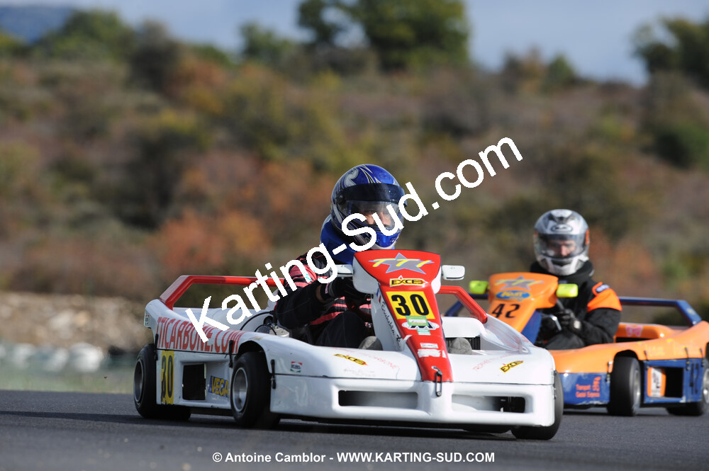 08/11/2009 : 5ème manche du Championnat du Sud 2009 à Ganges (photos Antoine Camblor) 2009 — karting