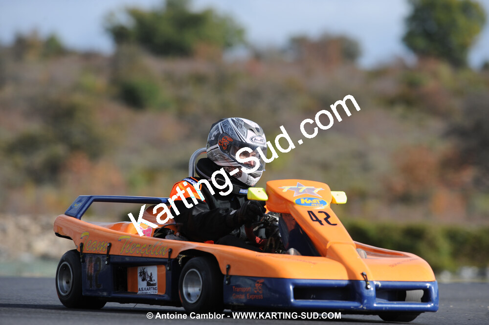 08/11/2009 : 5ème manche du Championnat du Sud 2009 à Ganges (photos Antoine Camblor) 2009 — karting
