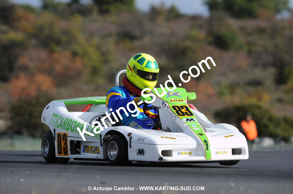 08/11/2009 : 5ème manche du Championnat du Sud 2009 à Ganges (photos Antoine Camblor) 2009 — karting