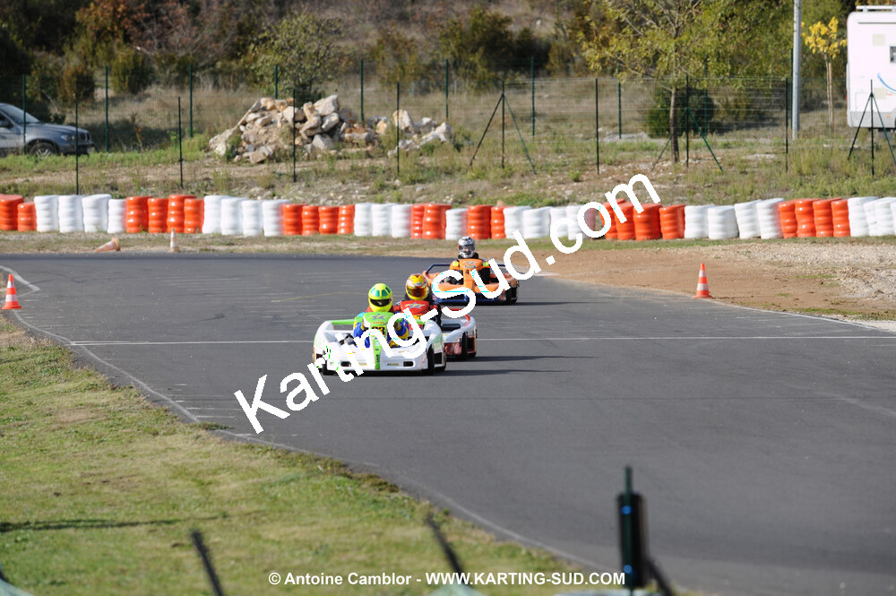 08/11/2009 : 5ème manche du Championnat du Sud 2009 à Ganges (photos Antoine Camblor) 2009 — karting