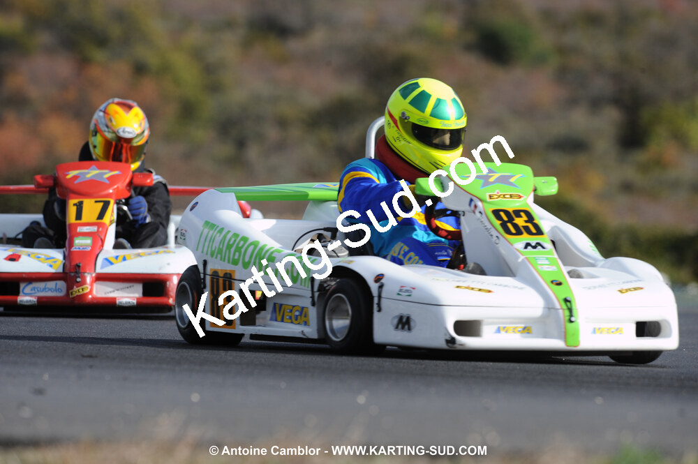 08/11/2009 : 5ème manche du Championnat du Sud 2009 à Ganges (photos Antoine Camblor) 2009 — karting