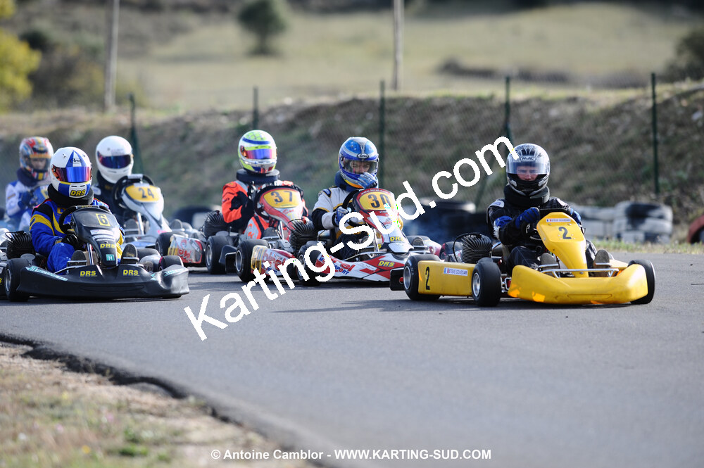 08/11/2009 : 5ème manche du Championnat du Sud 2009 à Ganges (photos Antoine Camblor) 2009 — karting