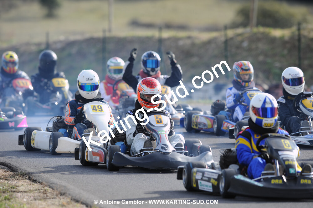 08/11/2009 : 5ème manche du Championnat du Sud 2009 à Ganges (photos Antoine Camblor) 2009 — karting
