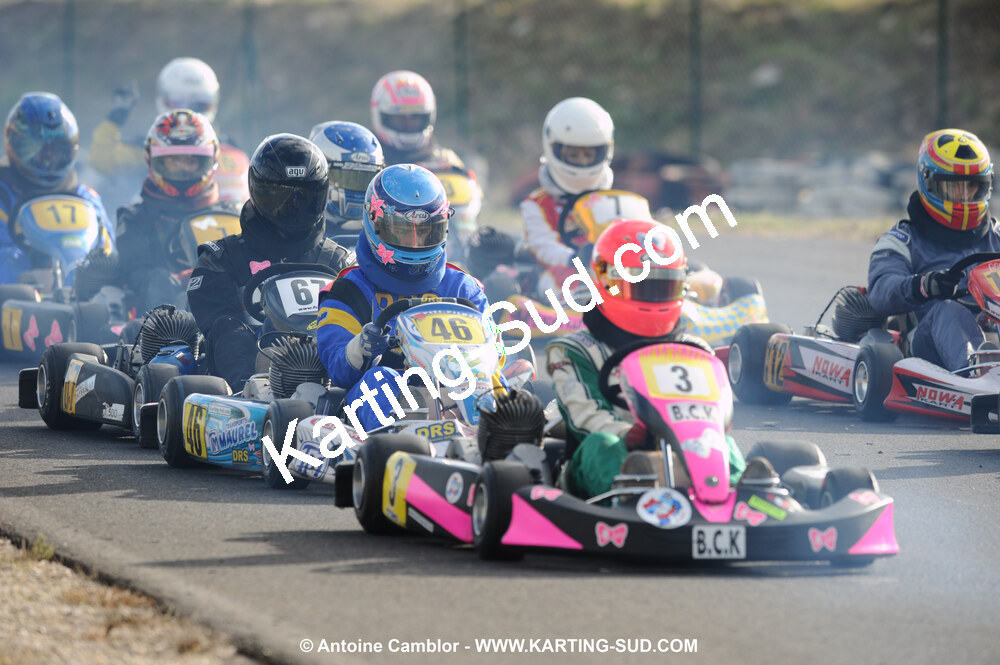 08/11/2009 : 5ème manche du Championnat du Sud 2009 à Ganges (photos Antoine Camblor) 2009 — karting