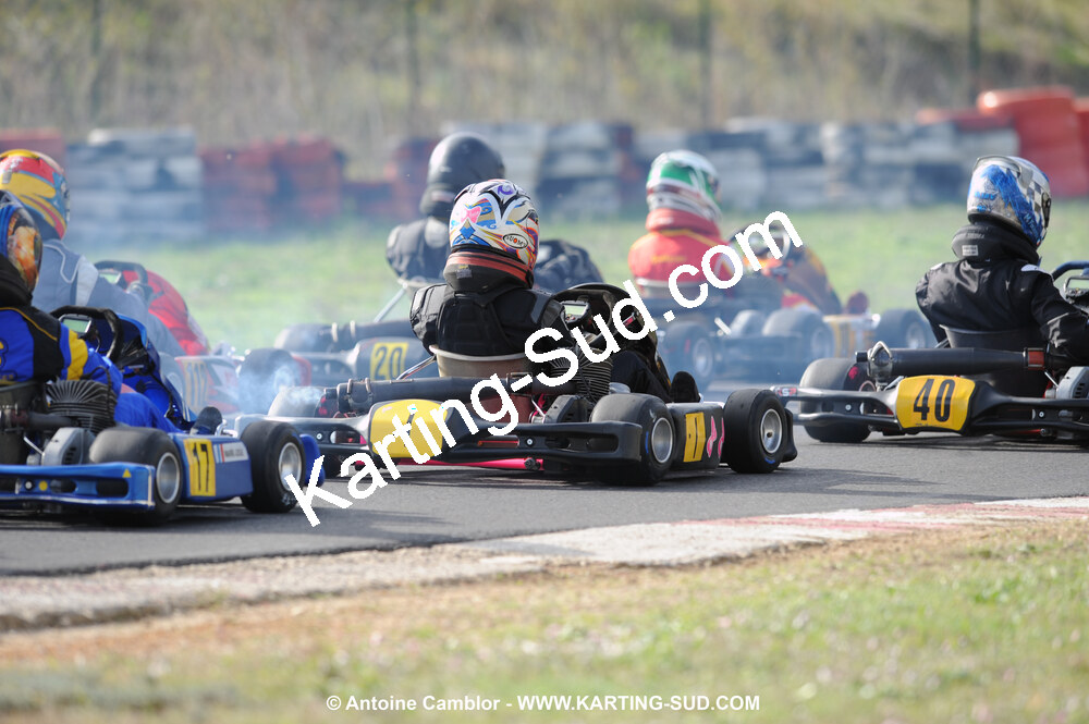 08/11/2009 : 5ème manche du Championnat du Sud 2009 à Ganges (photos Antoine Camblor) 2009 — karting
