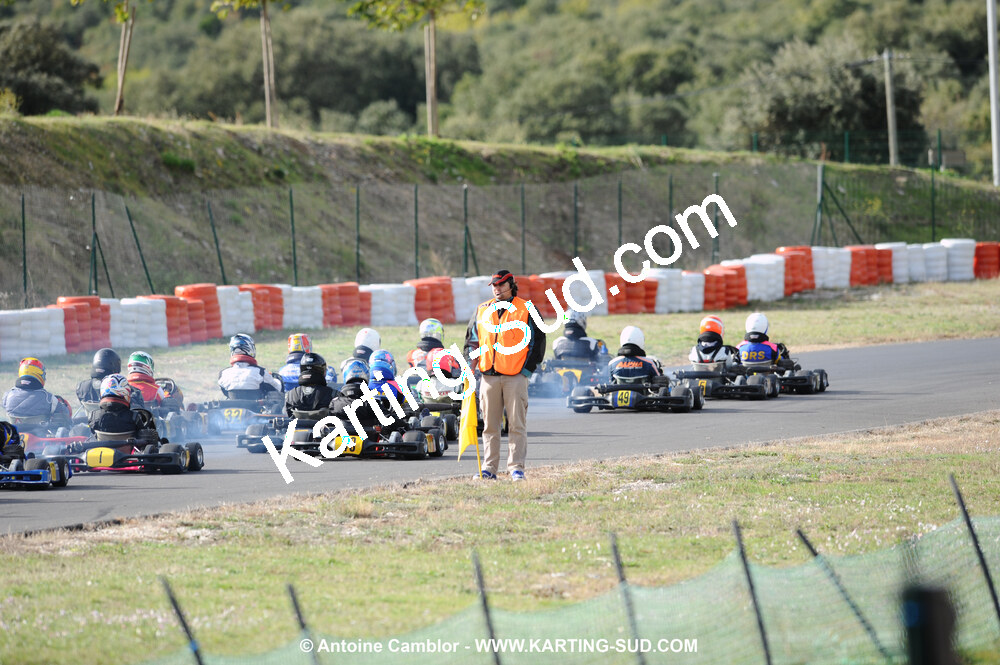 08/11/2009 : 5ème manche du Championnat du Sud 2009 à Ganges (photos Antoine Camblor) 2009 — karting