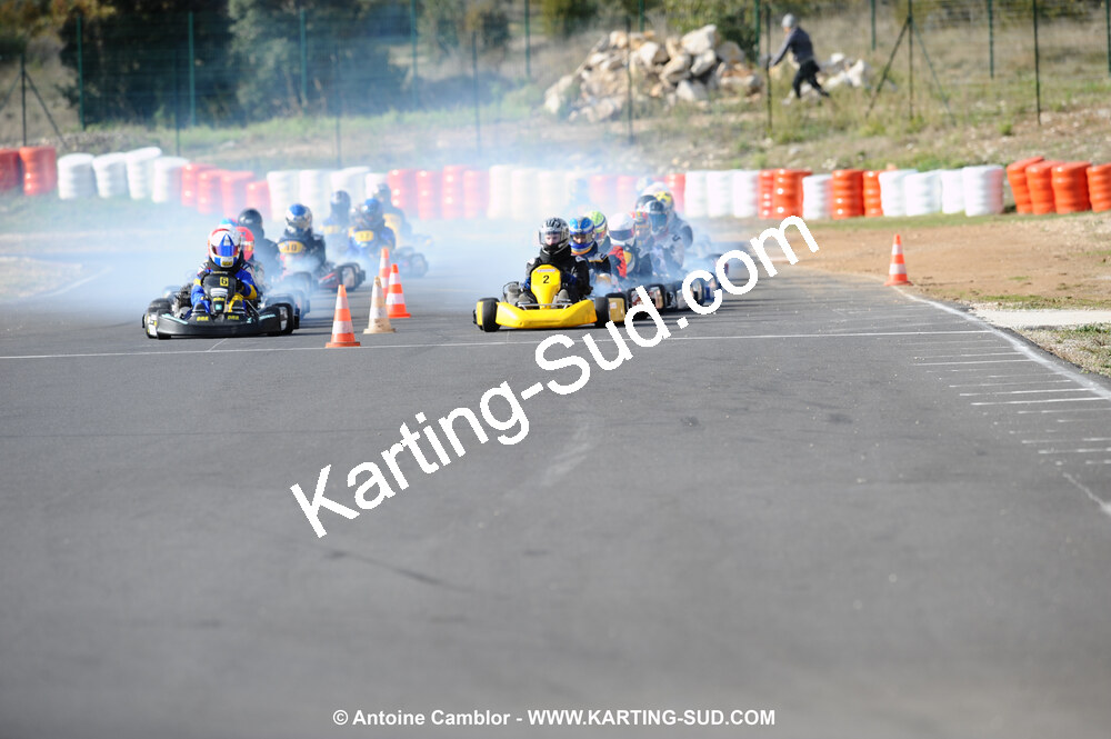 08/11/2009 : 5ème manche du Championnat du Sud 2009 à Ganges (photos Antoine Camblor) 2009 — karting