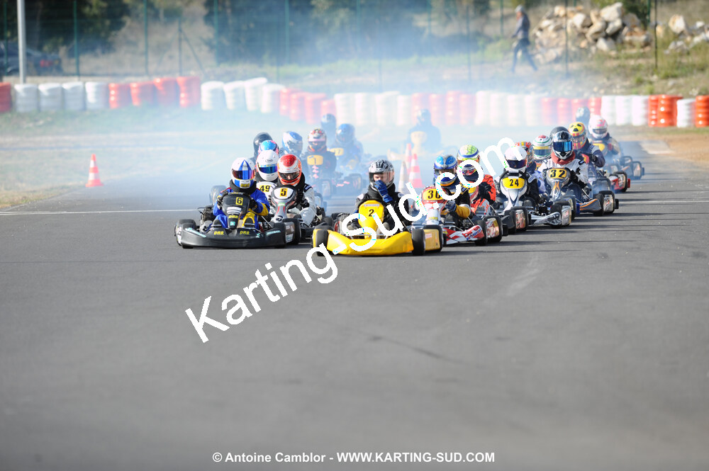 08/11/2009 : 5ème manche du Championnat du Sud 2009 à Ganges (photos Antoine Camblor) 2009 — karting