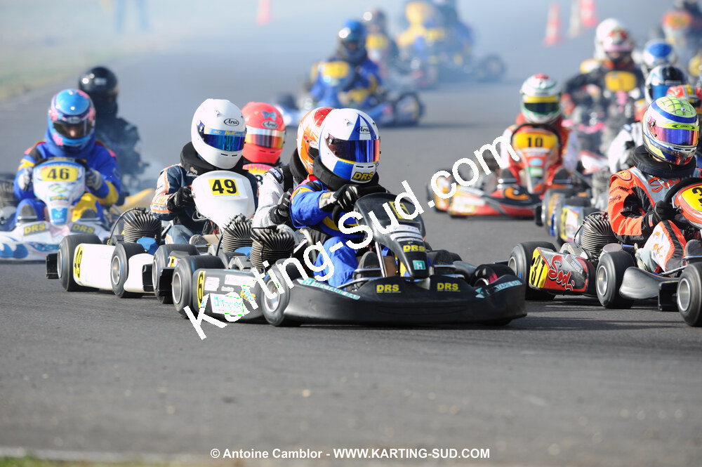 08/11/2009 : 5ème manche du Championnat du Sud 2009 à Ganges (photos Antoine Camblor) 2009 — karting