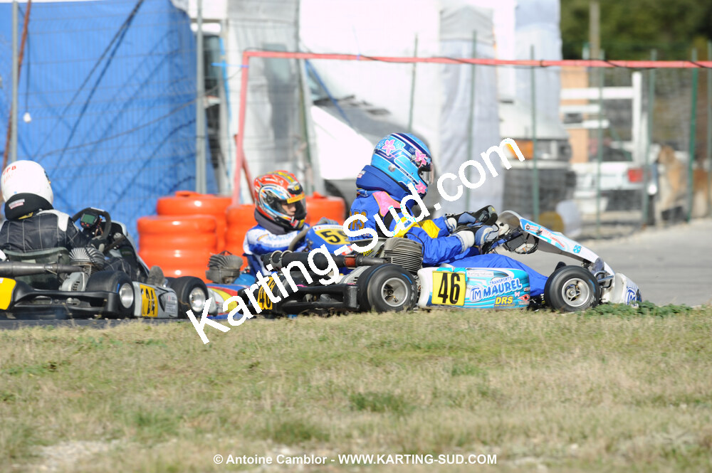 08/11/2009 : 5ème manche du Championnat du Sud 2009 à Ganges (photos Antoine Camblor) 2009 — karting