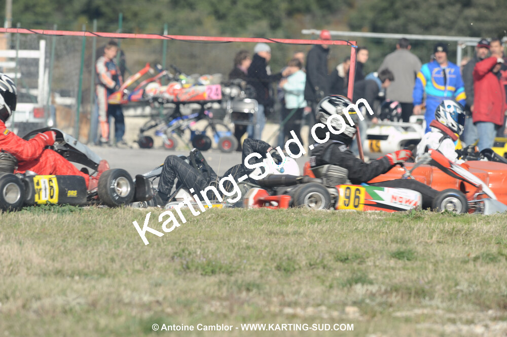 08/11/2009 : 5ème manche du Championnat du Sud 2009 à Ganges (photos Antoine Camblor) 2009 — karting