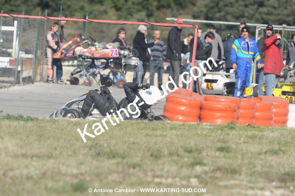08/11/2009 : 5ème manche du Championnat du Sud 2009 à Ganges (photos Antoine Camblor) 2009 — karting