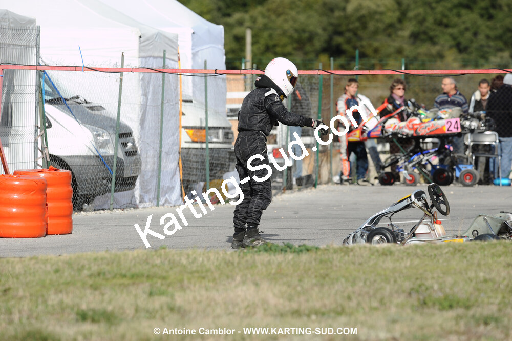 08/11/2009 : 5ème manche du Championnat du Sud 2009 à Ganges (photos Antoine Camblor) 2009 — karting