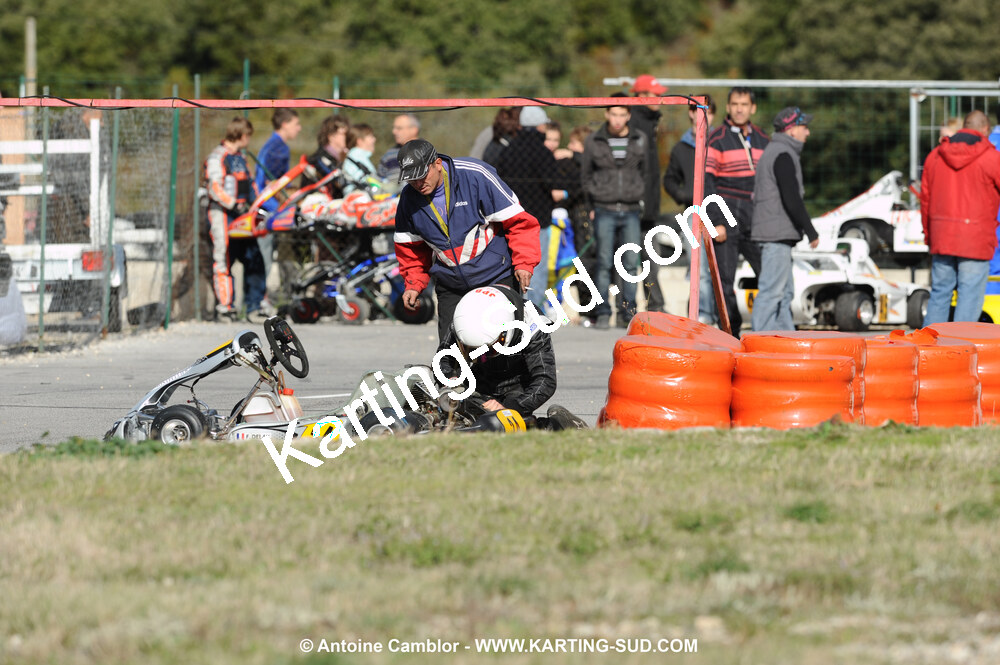 08/11/2009 : 5ème manche du Championnat du Sud 2009 à Ganges (photos Antoine Camblor) 2009 — karting
