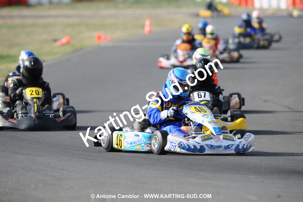 08/11/2009 : 5ème manche du Championnat du Sud 2009 à Ganges (photos Antoine Camblor) 2009 — karting