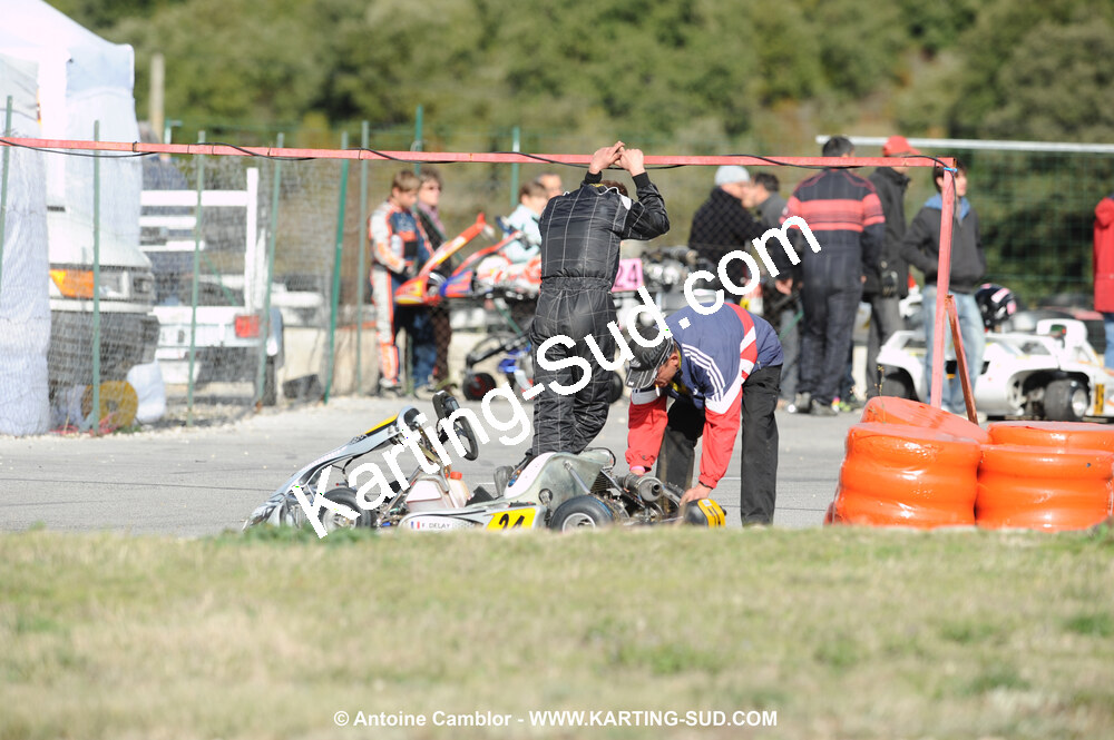 08/11/2009 : 5ème manche du Championnat du Sud 2009 à Ganges (photos Antoine Camblor) 2009 — karting