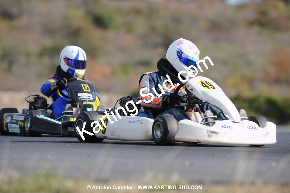 08/11/2009 : 5ème manche du Championnat du Sud 2009 à Ganges (photos Antoine Camblor) 2009 — karting