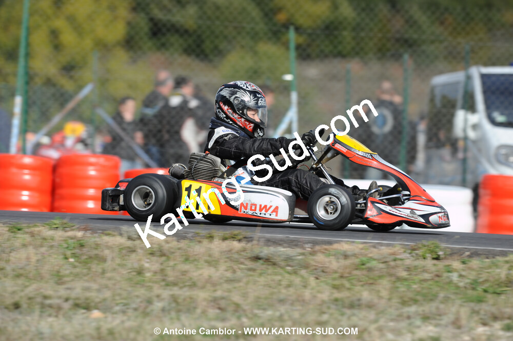 08/11/2009 : 5ème manche du Championnat du Sud 2009 à Ganges (photos Antoine Camblor) 2009 — karting