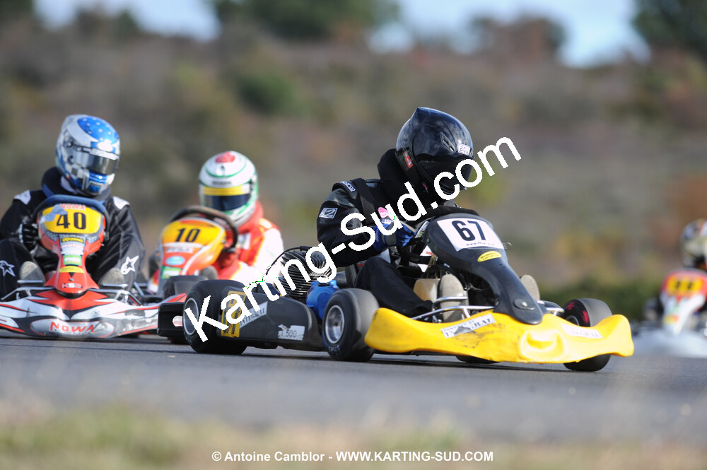 08/11/2009 : 5ème manche du Championnat du Sud 2009 à Ganges (photos Antoine Camblor) 2009 — karting