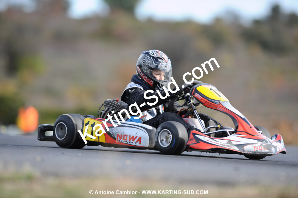 08/11/2009 : 5ème manche du Championnat du Sud 2009 à Ganges (photos Antoine Camblor) 2009 — karting