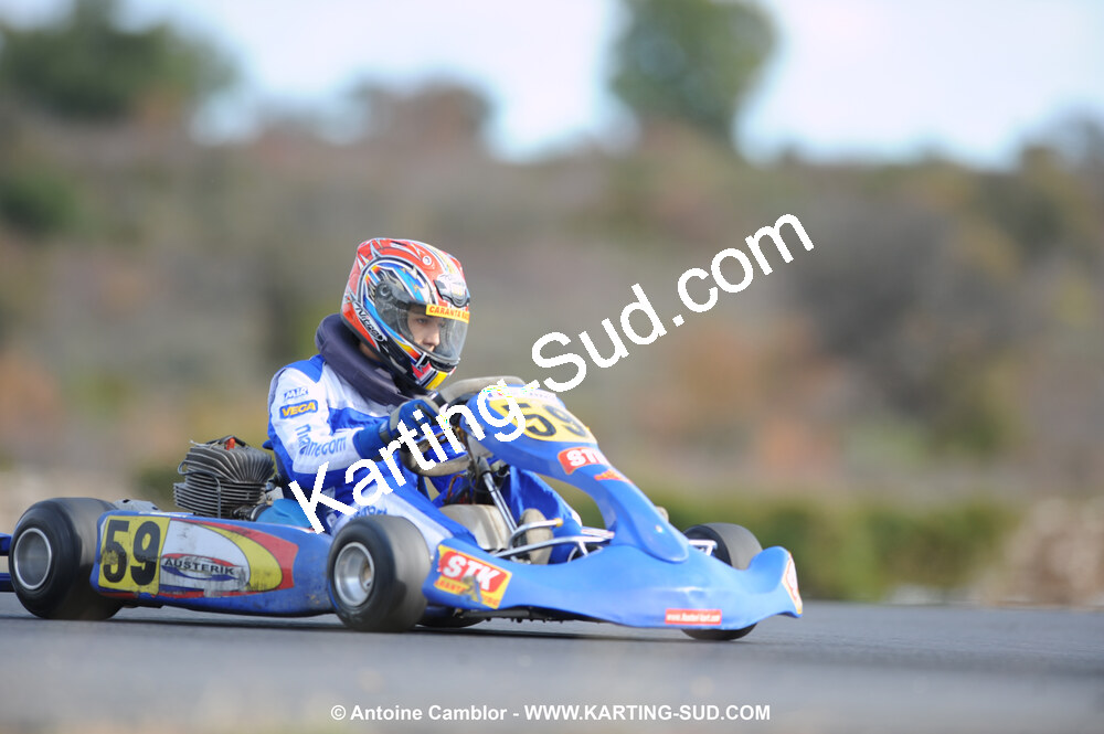 08/11/2009 : 5ème manche du Championnat du Sud 2009 à Ganges (photos Antoine Camblor) 2009 — karting