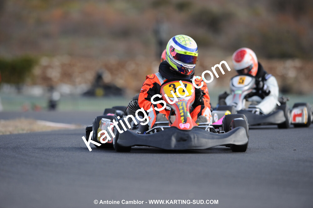 08/11/2009 : 5ème manche du Championnat du Sud 2009 à Ganges (photos Antoine Camblor) 2009 — karting