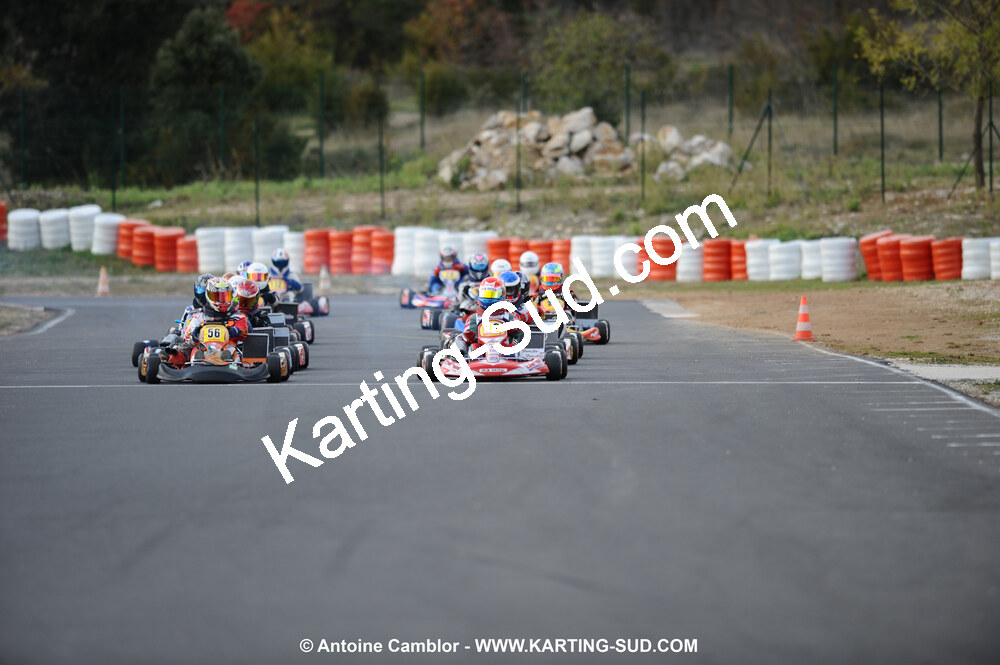 08/11/2009 : 5ème manche du Championnat du Sud 2009 à Ganges (photos Antoine Camblor) 2009 — karting