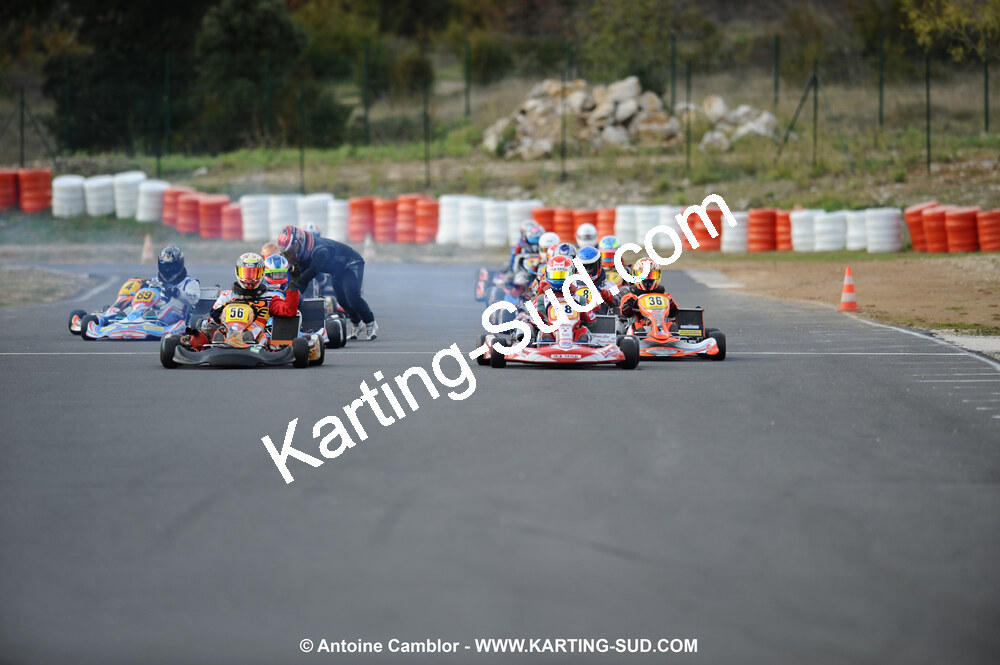 08/11/2009 : 5ème manche du Championnat du Sud 2009 à Ganges (photos Antoine Camblor) 2009 — karting