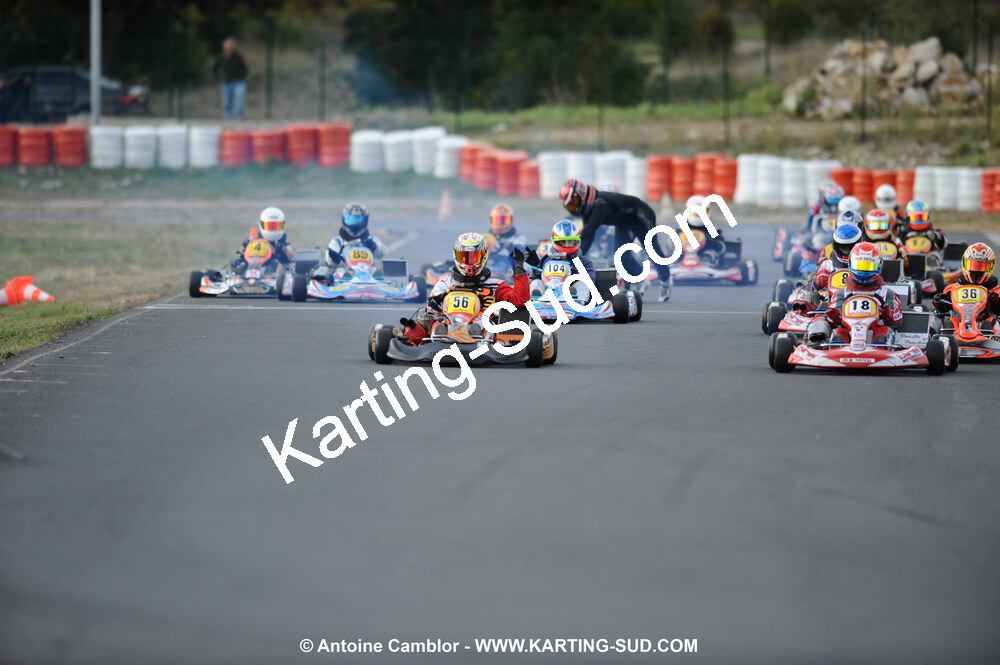 08/11/2009 : 5ème manche du Championnat du Sud 2009 à Ganges (photos Antoine Camblor) 2009 — karting