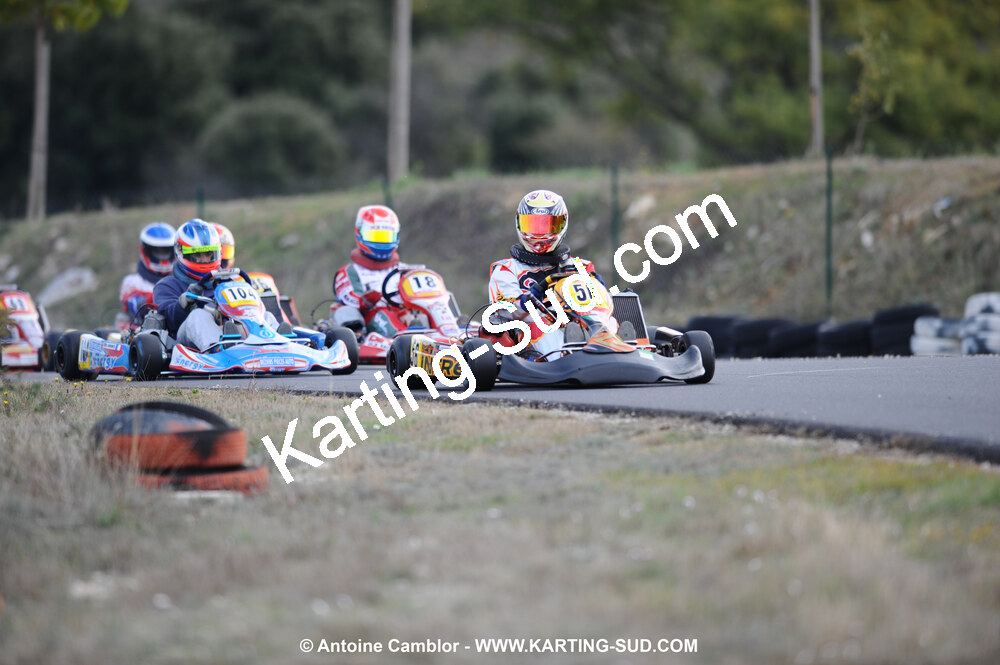 08/11/2009 : 5ème manche du Championnat du Sud 2009 à Ganges (photos Antoine Camblor) 2009 — karting