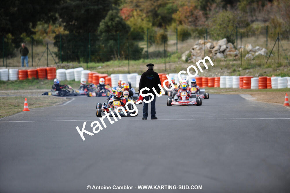 08/11/2009 : 5ème manche du Championnat du Sud 2009 à Ganges (photos Antoine Camblor) 2009 — karting
