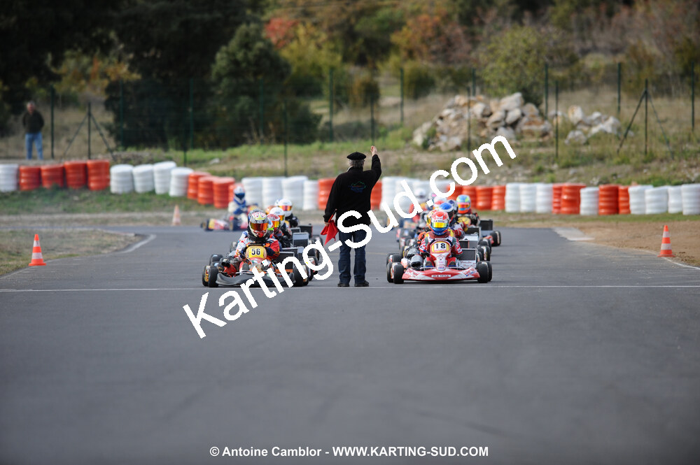 08/11/2009 : 5ème manche du Championnat du Sud 2009 à Ganges (photos Antoine Camblor) 2009 — karting