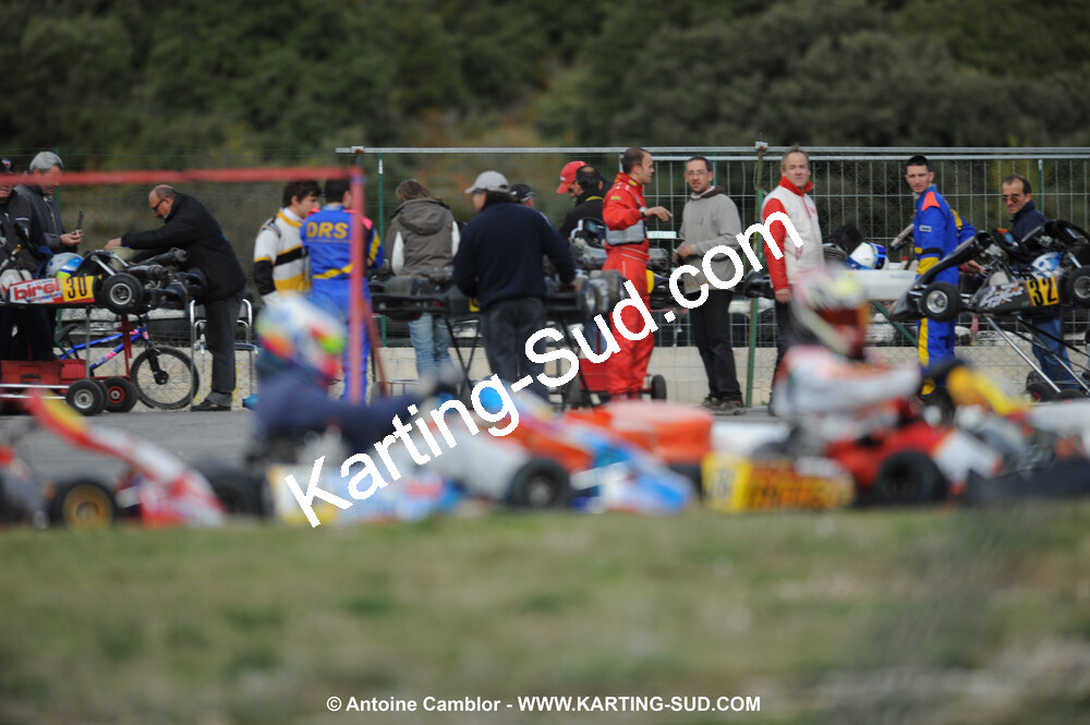 08/11/2009 : 5ème manche du Championnat du Sud 2009 à Ganges (photos Antoine Camblor) 2009 — karting
