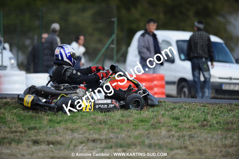 08/11/2009 : 5ème manche du Championnat du Sud 2009 à Ganges (photos Antoine Camblor) 2009 — karting