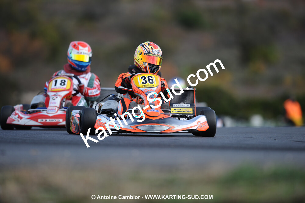 08/11/2009 : 5ème manche du Championnat du Sud 2009 à Ganges (photos Antoine Camblor) 2009 — karting