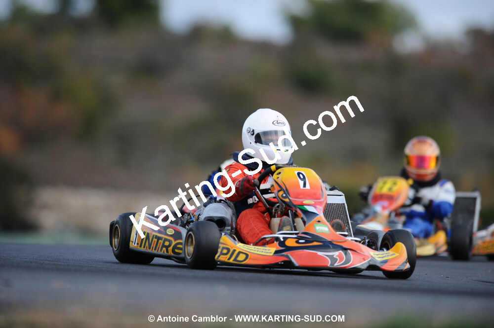08/11/2009 : 5ème manche du Championnat du Sud 2009 à Ganges (photos Antoine Camblor) 2009 — karting