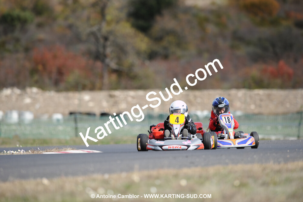 08/11/2009 : 5ème manche du Championnat du Sud 2009 à Ganges (photos Antoine Camblor) 2009 — karting