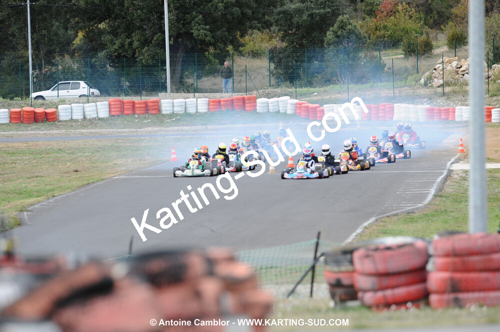 08/11/2009 : 5ème manche du Championnat du Sud 2009 à Ganges (photos Antoine Camblor) 2009 — karting
