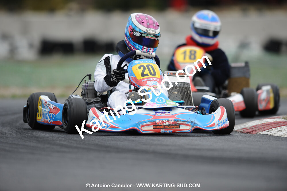 08/11/2009 : 5ème manche du Championnat du Sud 2009 à Ganges (photos Antoine Camblor) 2009 — karting